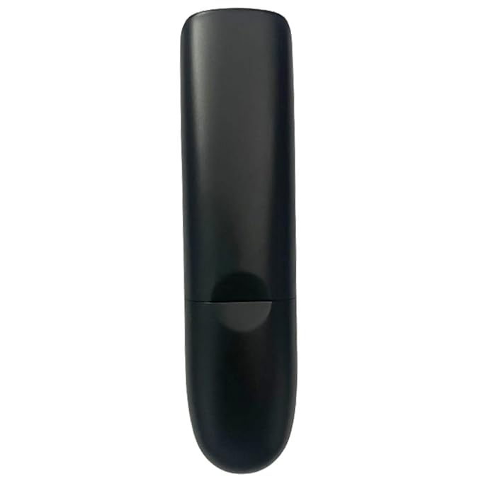 Rear view of the OnePlus TV Remote showing its smooth, ergonomic back panel and battery compartment.
