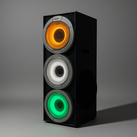 Tanish Vande Bharat Tower Speaker – 10” Woofer | Best Affordable Speaker for Home