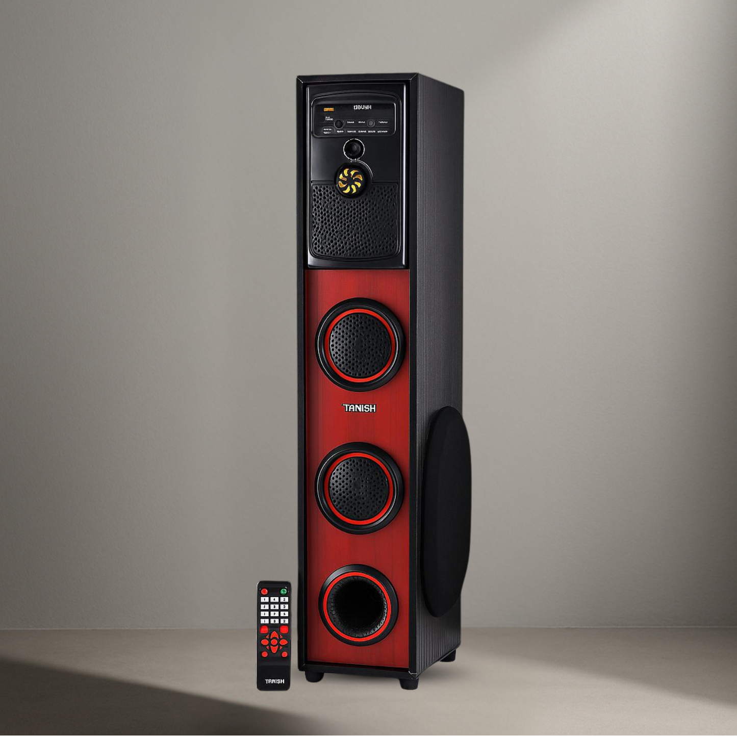 Tanish Deluxe 24-Inch Bluetooth Speaker with 5.25” Woofer & Dual 3” Speakers