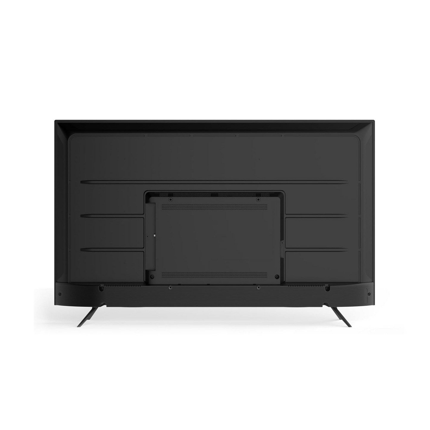 Back view of Tanish 4K Smart TV showing HDMI, USB, and dual-band Wi-Fi connectivity ports