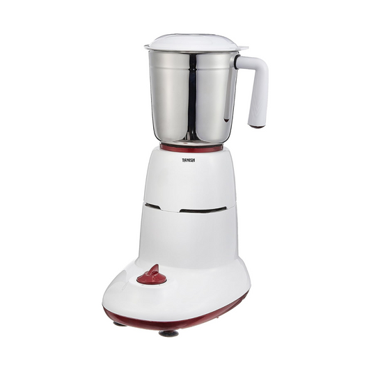 Tanish mixer grinder front view with stainless steel jar and durable design