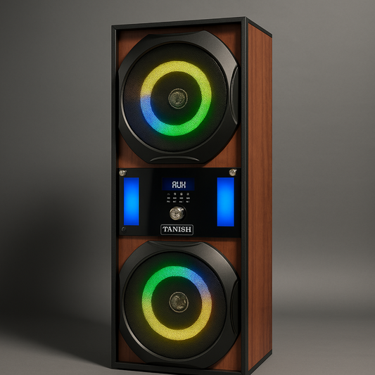 Tanish Boxer Tower Speakers – Premium Home Theater Speakers with 8-Inch Woofer | Best Home Theater Under 10000