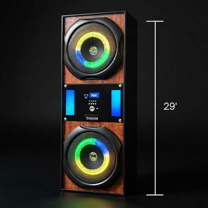 Tanish Boxer Tower Speakers – Premium Home Theater Speakers with 8-Inch Woofer | Best Home Theater Under 10000