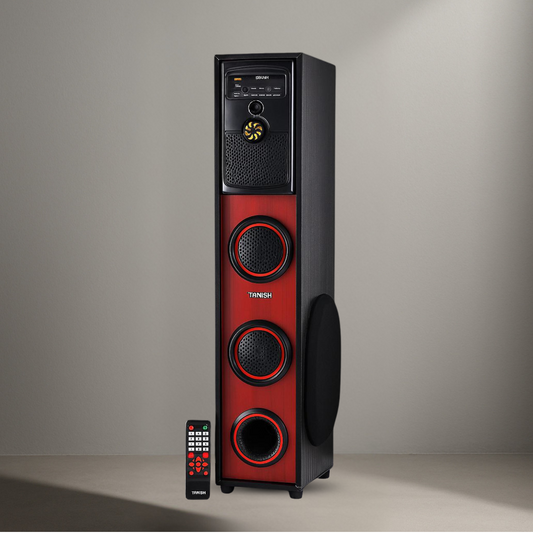 Tanish Deluxe 24-Inch Bluetooth Speaker with 5.25” Woofer & Dual 3” Speakers