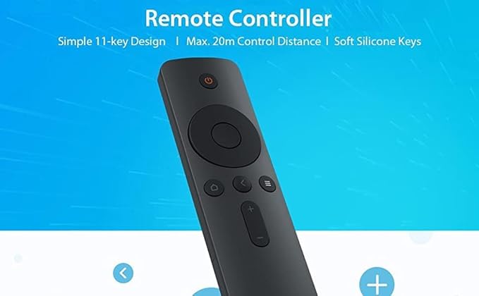 MI TV Remote Control (Non-Voice) – Universal IR-Compatible Replacement for MI Smart TVs
