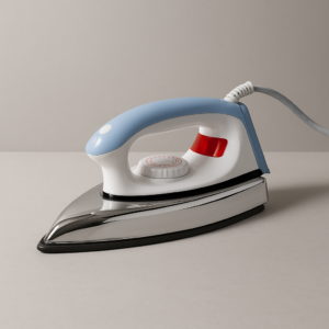 Tanish Lite Weight Dry Iron – Compact Design with 1000–2000W Power for Effortless Ironing