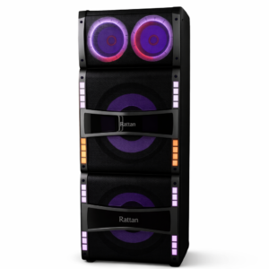 TANISH RATTAN – High-Power Dual Woofer Party Speaker
